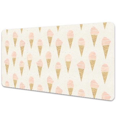 Podkładka na biurko dla dzieci Lody w różowym kolorze