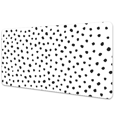Podkładka na całe biurko Małe geometryczne kropki