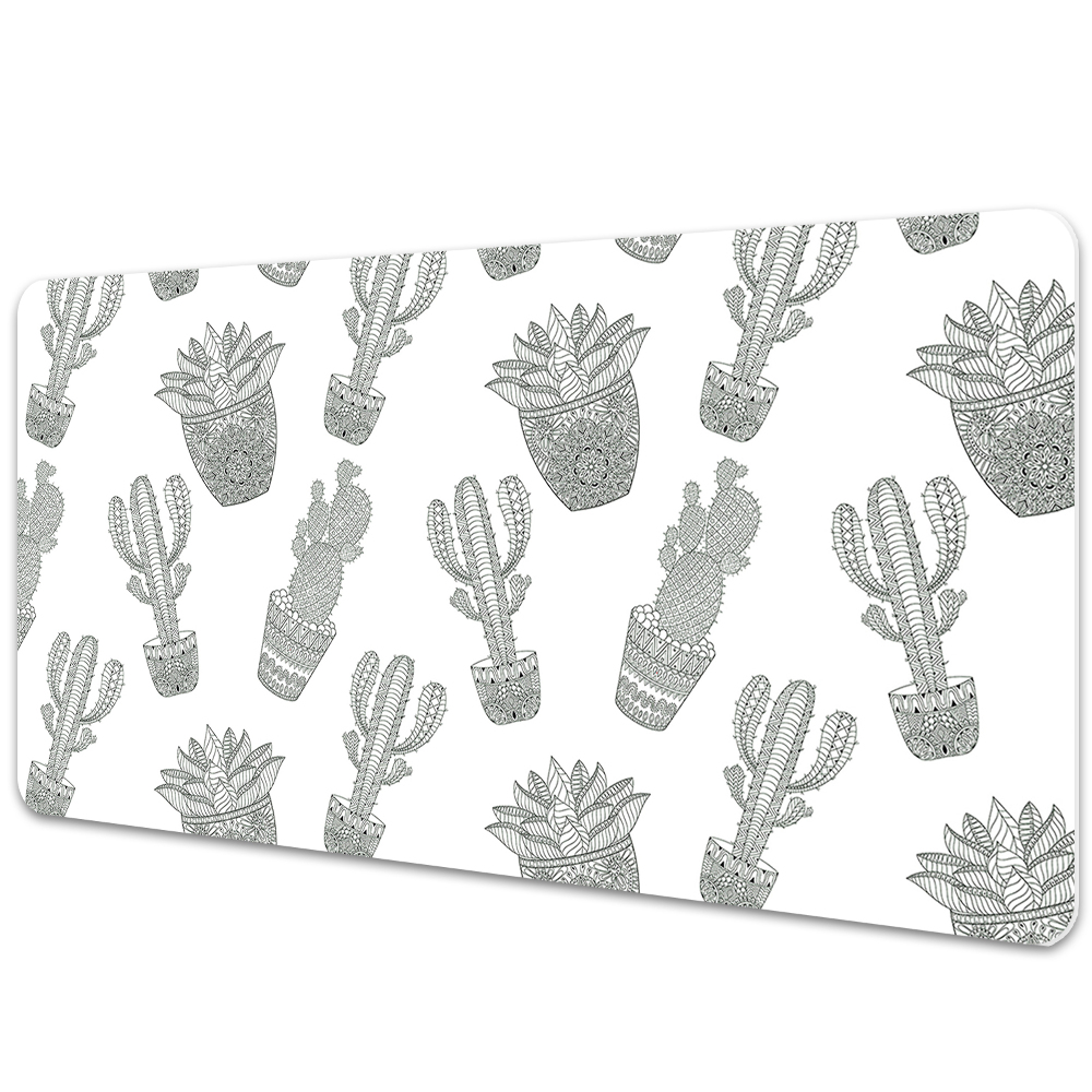 Podkładka na całe biurko Meksykańskie kaktusy