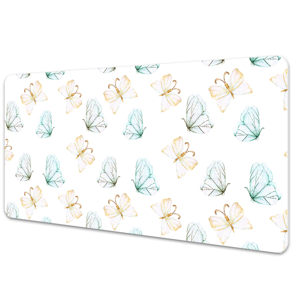 Podkładka na całe biurko Kolorowe motyle