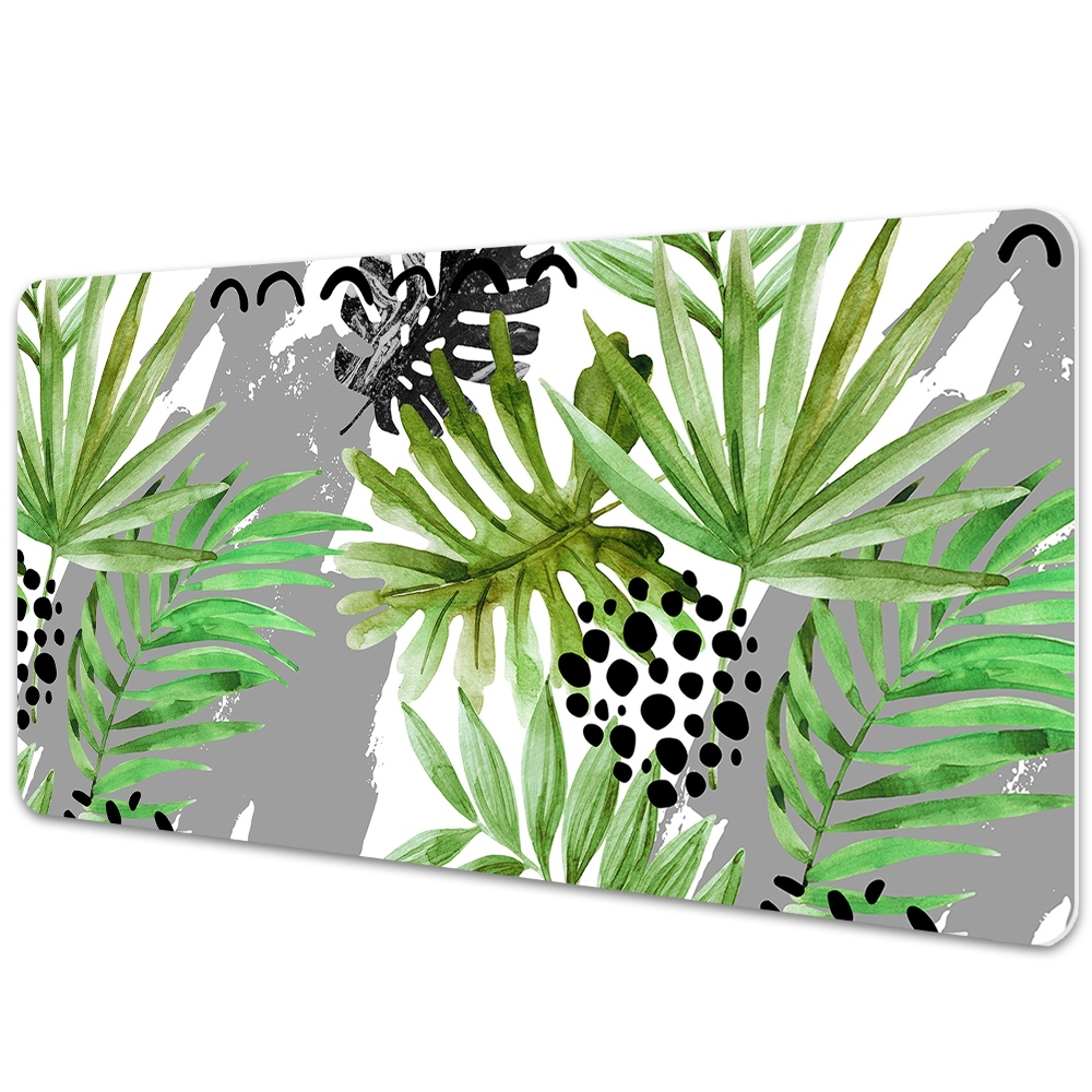 Podkładka na całe biurko Tropikalne liście