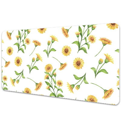 Podkładka na całe biurko Małe słoneczniki