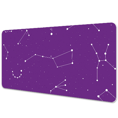 Duża mata na biurko dla dzieci Gwiazdy na niebie