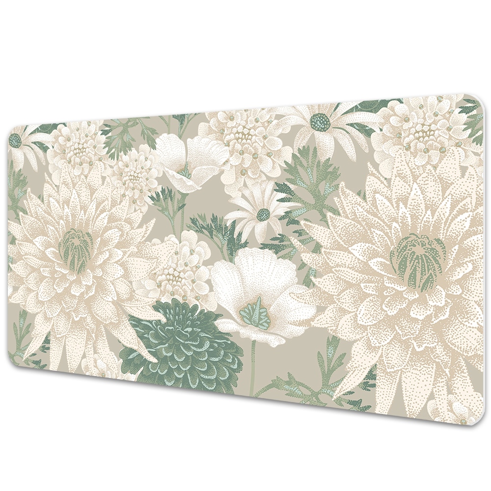 Duża mata na biurko Kwitnące stokrotki