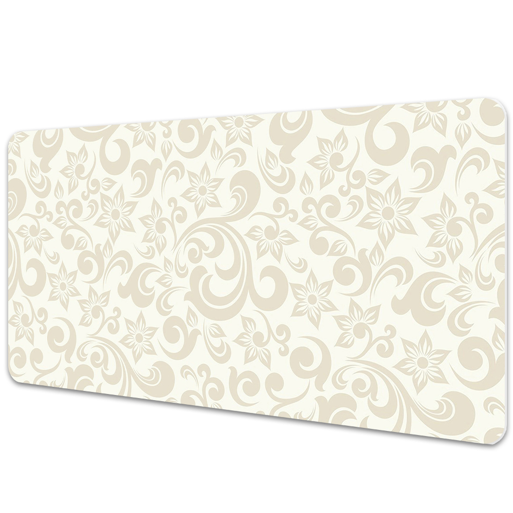 Duża mata na biurko Wzór barokowy vintage