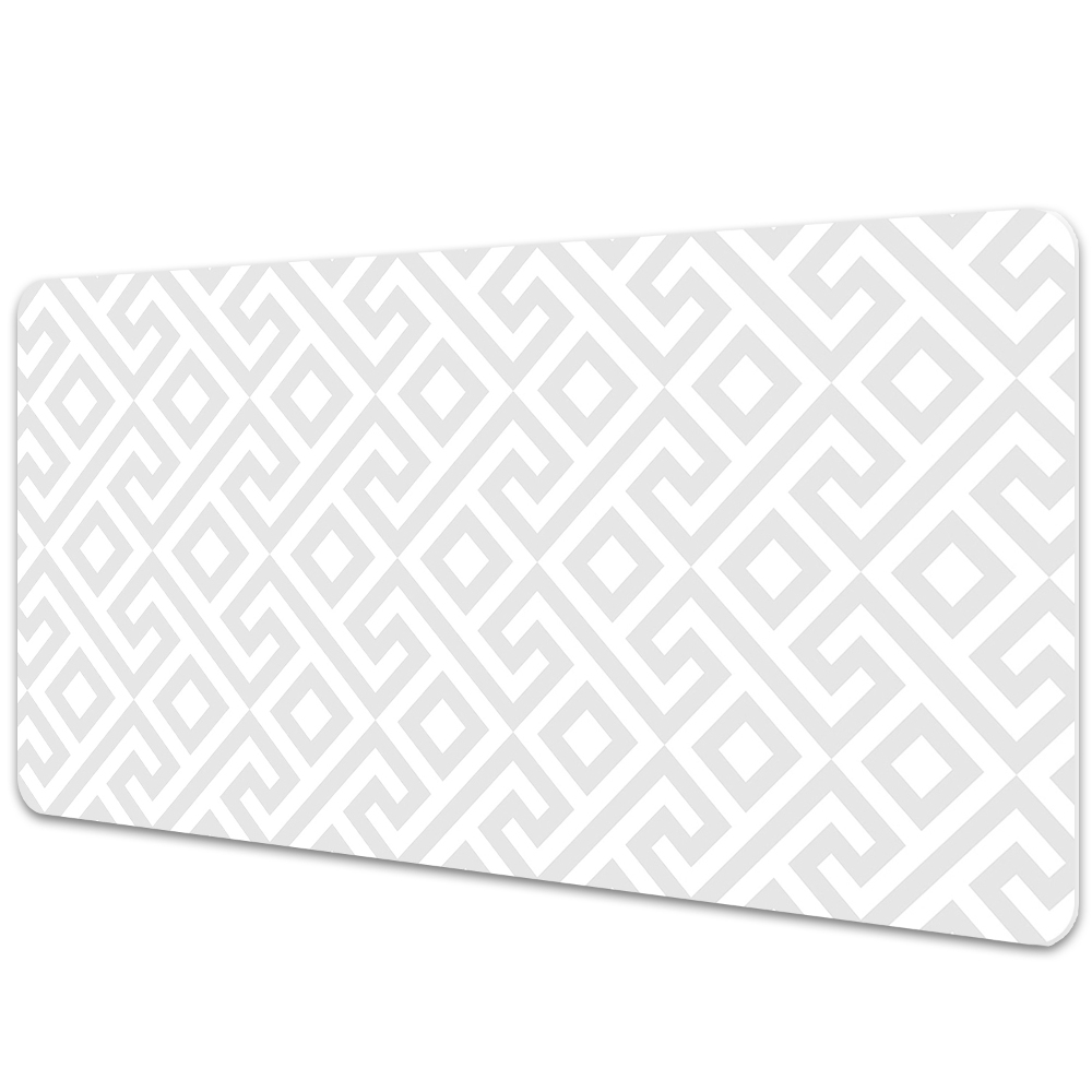 Duża mata na biurko Grecki geometryczny motyw