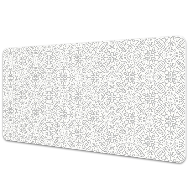 Duża mata na biurko Kwiatowy ornament vintage