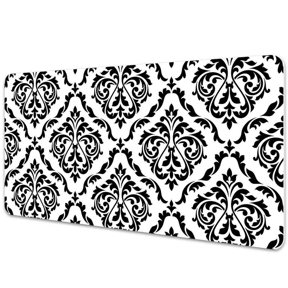 Duża mata na biurko Damask vintage