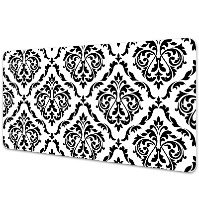 Duża mata na biurko Damask vintage