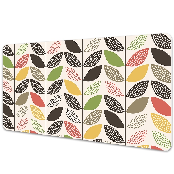 Duża mata na biurko Kolorowy wzór vintage