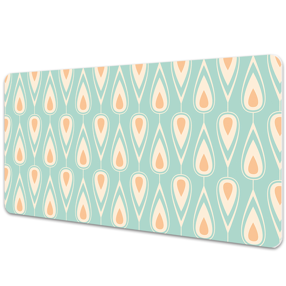 Duża mata na biurko Retro tapeta vintage