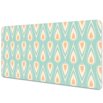 Duża mata na biurko Retro tapeta vintage