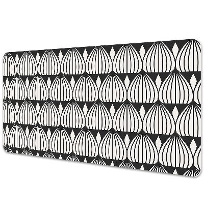 Duża mata na biurko Wzór vintage