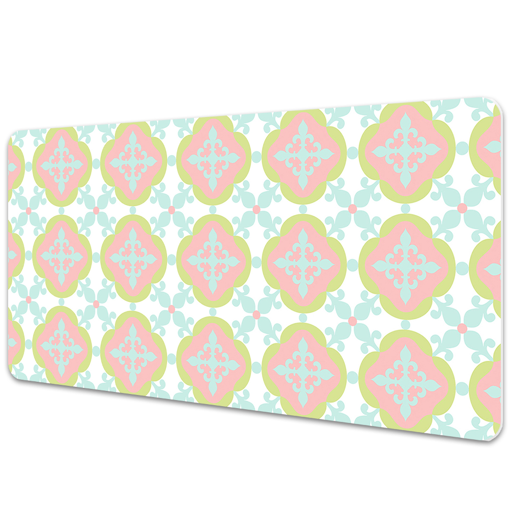 Duża mata na biurko Hiszpańska płytka vintage