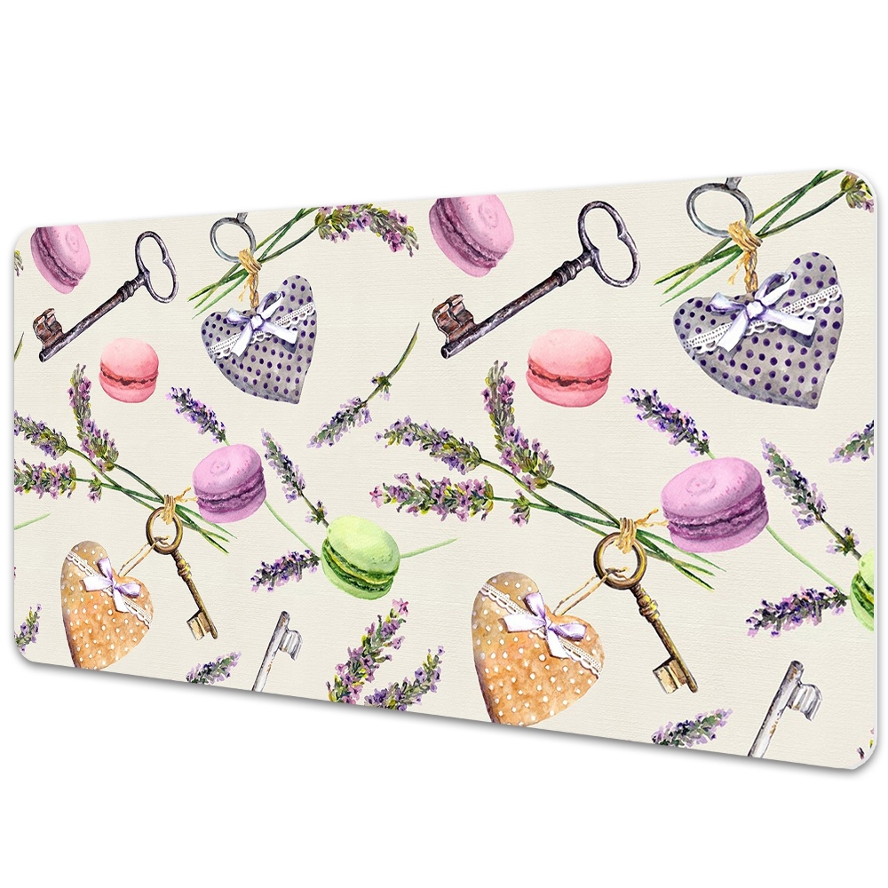 Duża mata na biurko Piernikowy świat