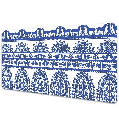 Duża mata na biurko Papier kurpiowy vintage