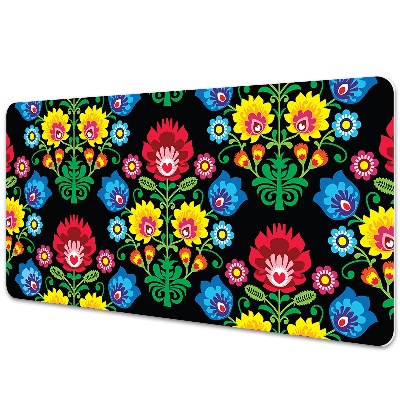 Duża mata na biurko Ludowy motyw folk