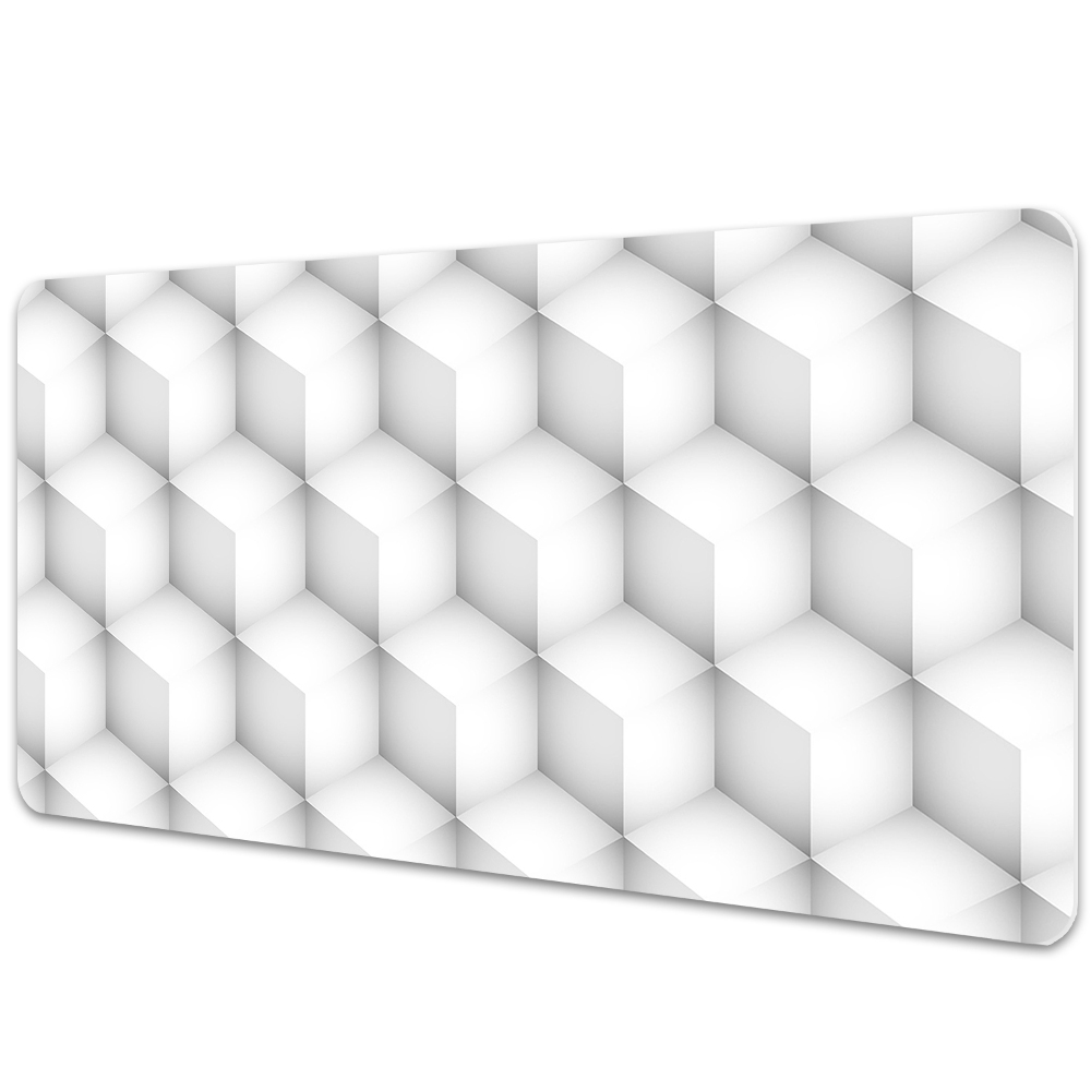 Podkład na biurko Sześciany geometryczne