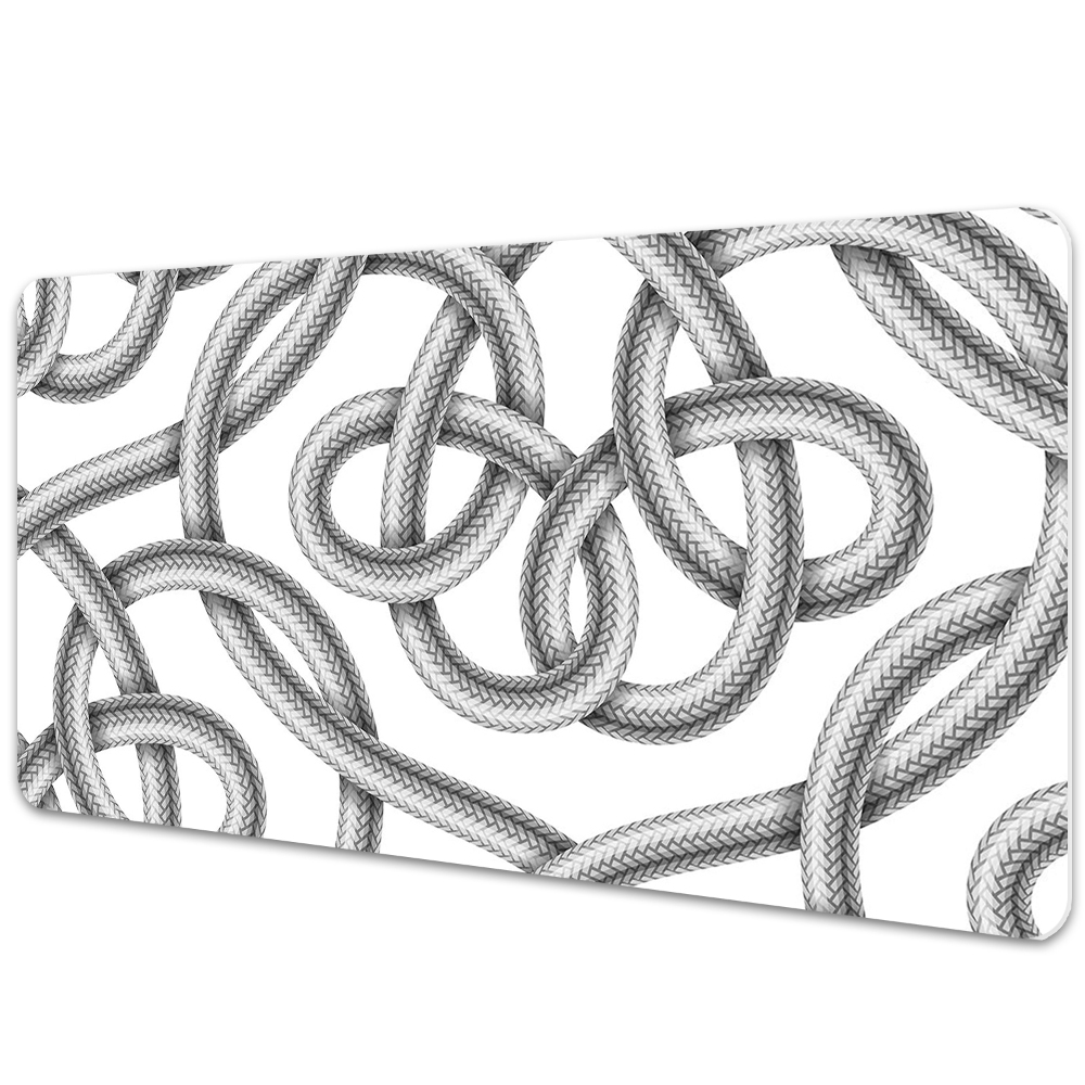 Podkład na biurko Elektryczne kable