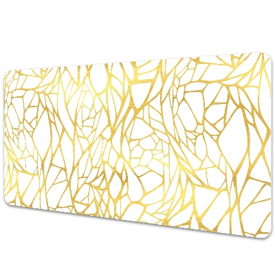 Podkład na biurko Ornament w barwach złota