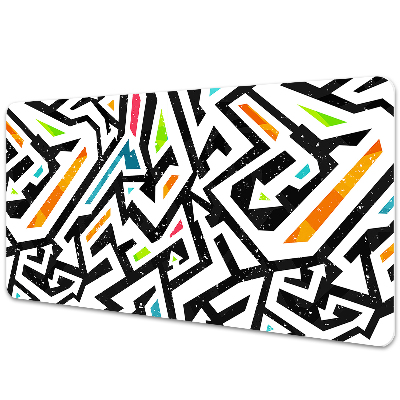 Podkład na biurko Geometryczne graffiti