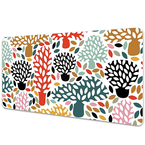 Podkładka na biurko Drzewa w stylu doodle