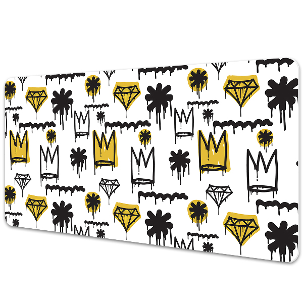 Podkładka na biurko dla dzieci Rysowane korony