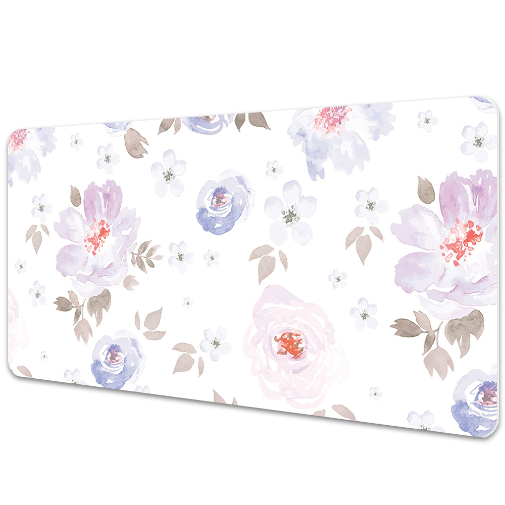Podkładka na biurko Malowane kwiaty