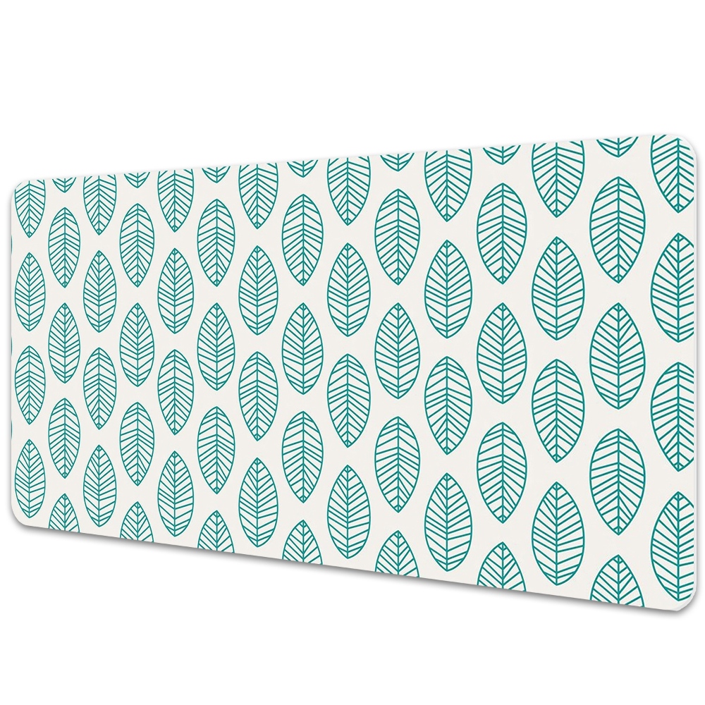 Mata na biurko Rysowane listki