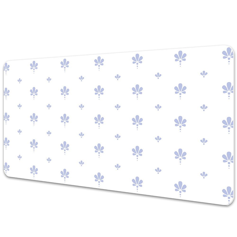 Mata na biurko Kwiatowy wzór geometryczny