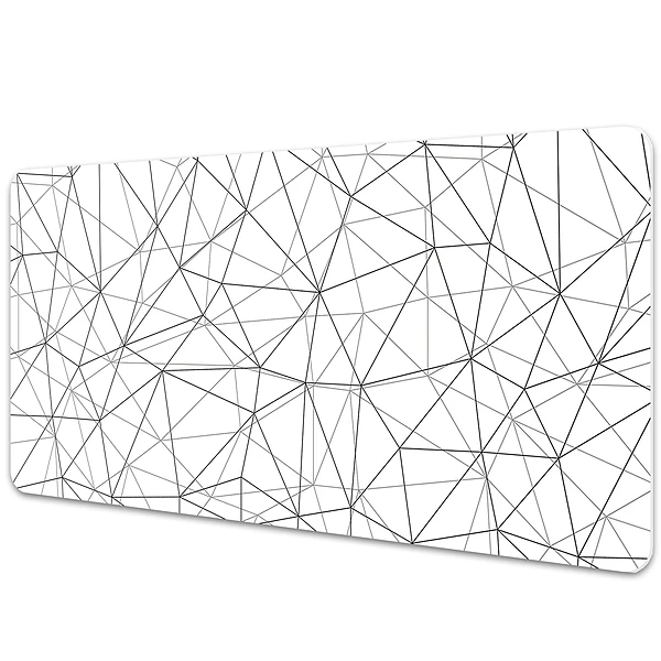 Mata na biurko Geometryczne linie