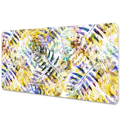 Mata na biurko Kolorowe liście paproci