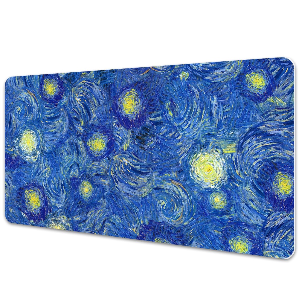 Podkładka na biurko Niebieskie malowanki