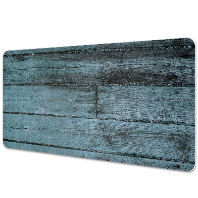 Podkładka na biurko Tekstura niebieskich desek