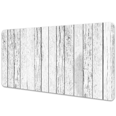 Podkładka na biurko Tekstura białych desek