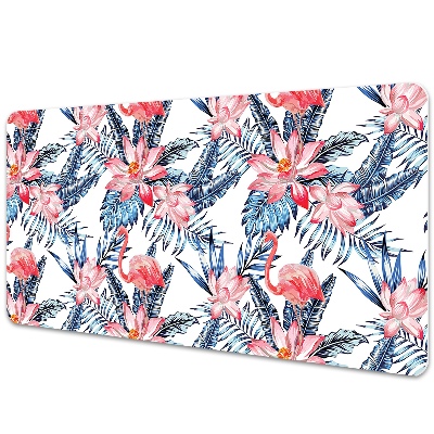 Podkładka na biurko Tropikalny malowany flaming