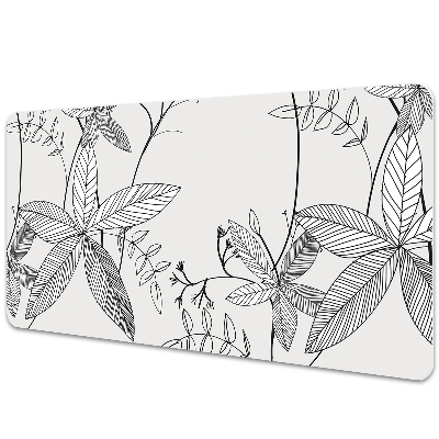 Podkładka na biurko Kwiaty Doodle