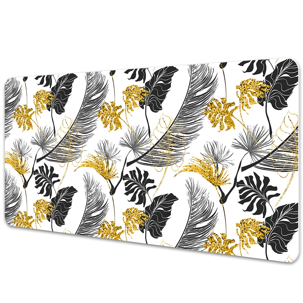 Podkładka na biurko Tropikalne złote rośliny