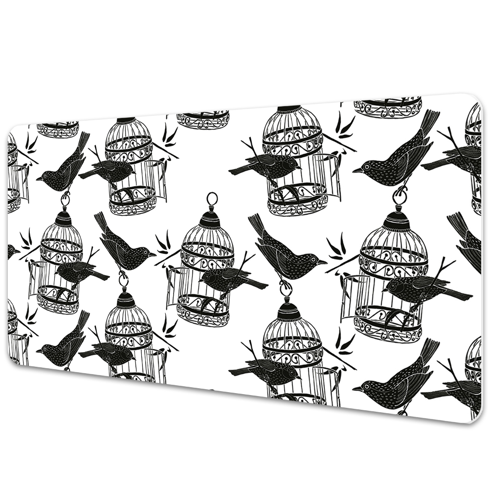Podkładka na biurko Klatki ptaków