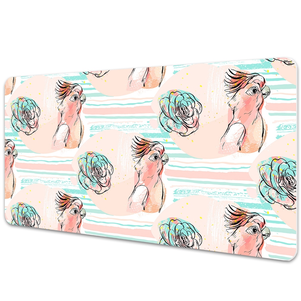 Podkładka na biurko Papugi