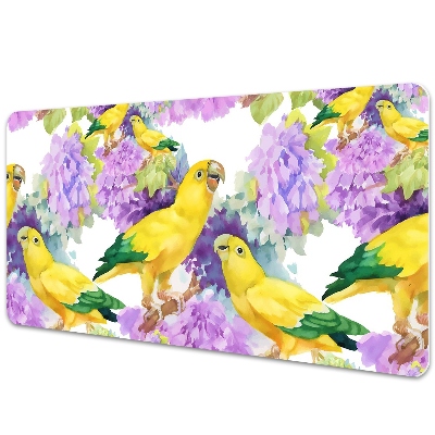 Podkładka na biurko Papugi