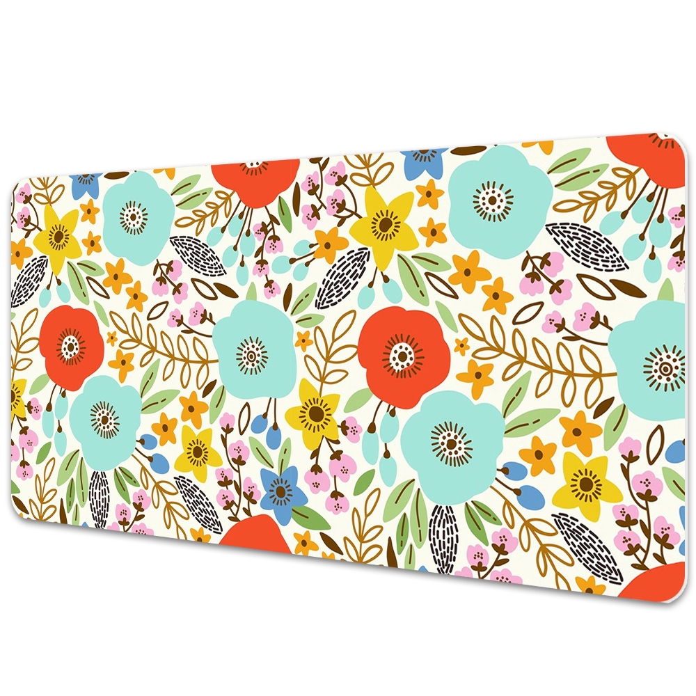 Podkładka na biurko Kwiaty na łące