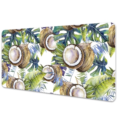 Mata ochronna na biurko Kokosowy motyw