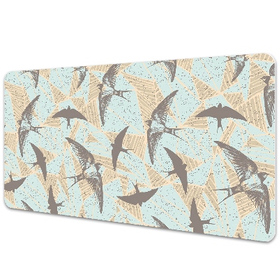 Mata ochronna na biurko Jaskółki w locie