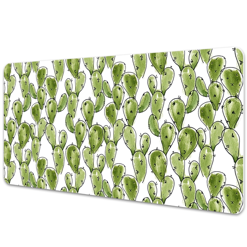 Mata ochronna na biurko Tropikalny kaktus Boho