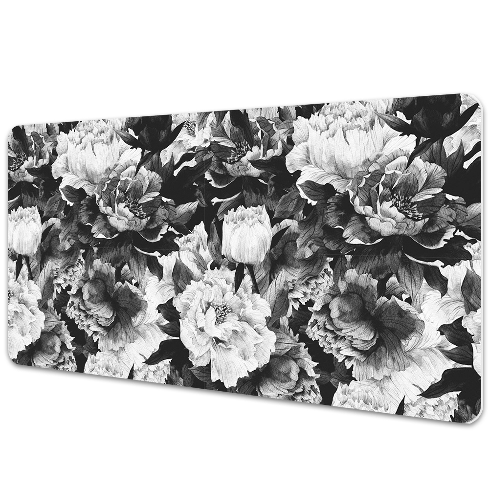 Mata ochronna na biurko Piwonie