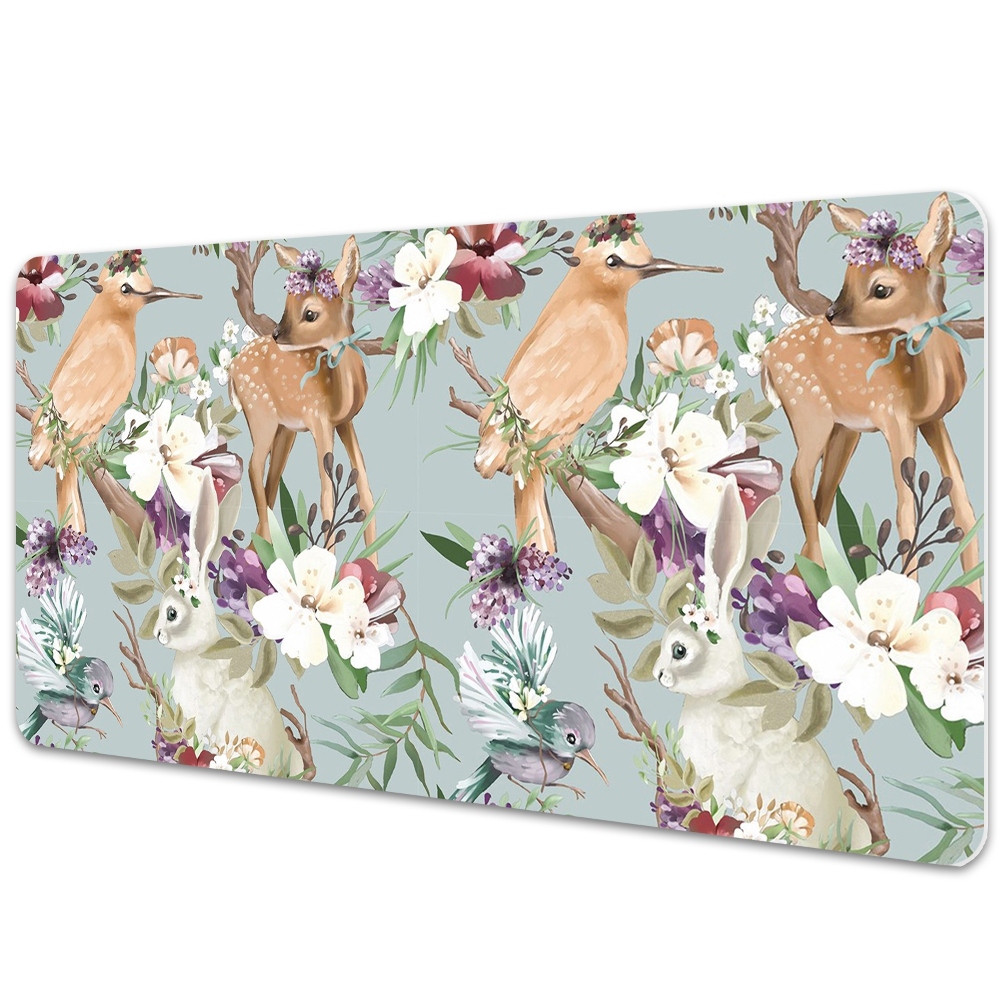 Mata ochronna na biurko Leśna fauna