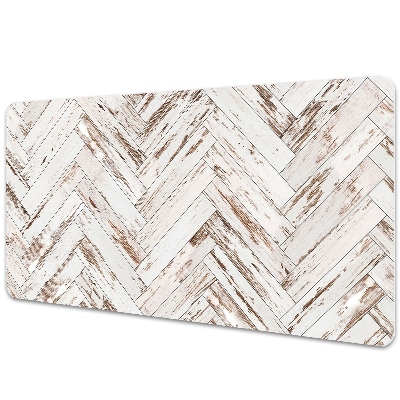 Mata ochronna na biurko Tekstura drewnianej podłogi