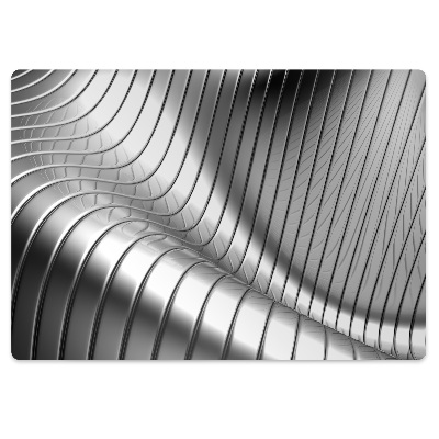 Mata ochronna pod krzesło Motyw metalu