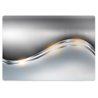 Mata pod fotel biurowy Motyw srebrny